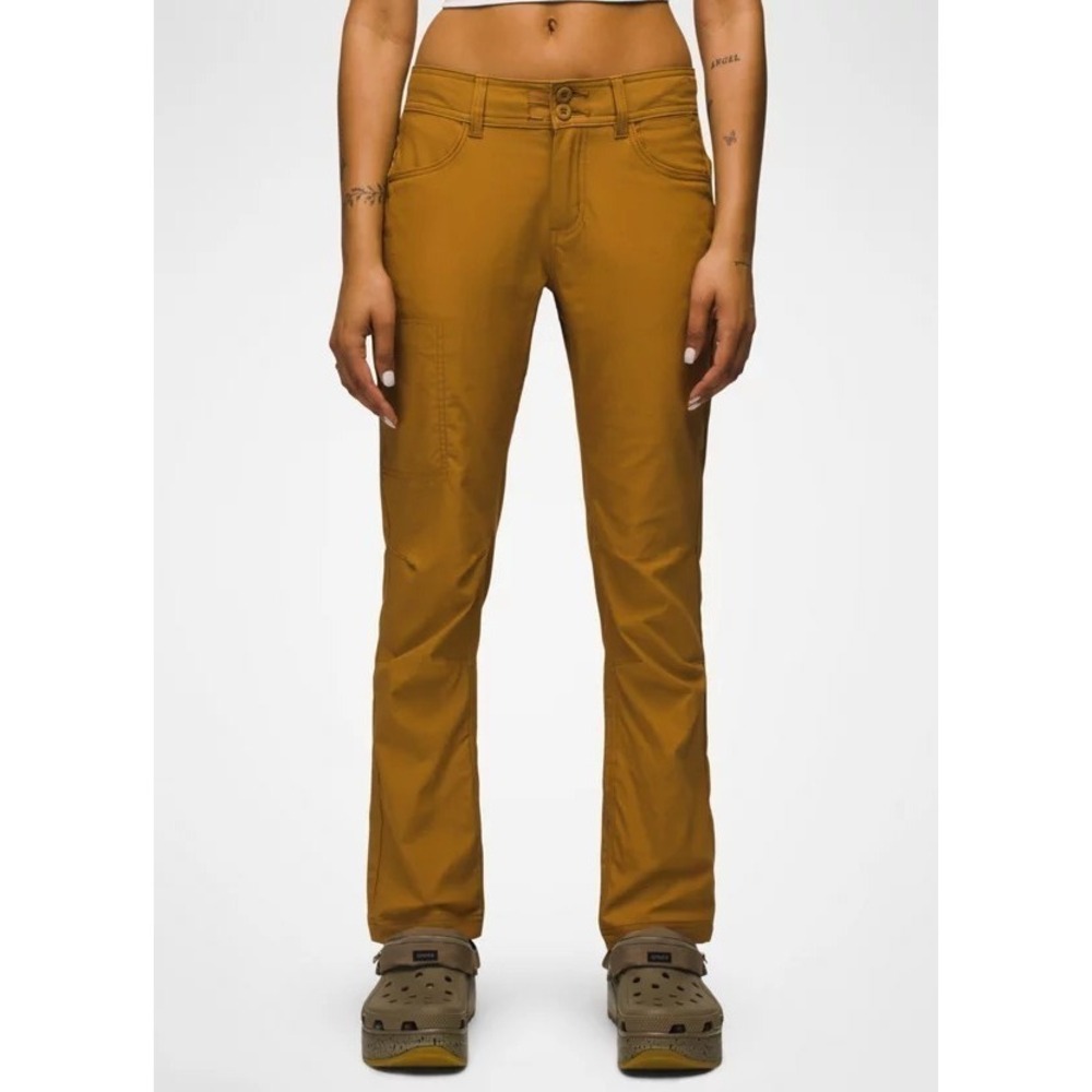 PrAna Halle Pant II Women's 12 Earthbound Straight Lightweight Zion Hiking UPF50